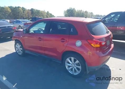 2014 Mitsubishi Outlander Sport Es z USA, uszkodzony, nr VIN 4A4AP3AU7EE010949